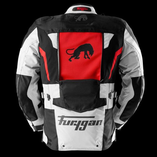 Furygan Montroc Kevlar Primaloft 3en1+ Black Pearl Red