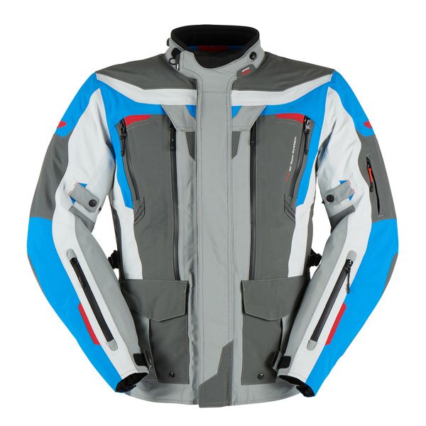 Veste Moto Furygan Voyager 3C Blue Grey Anthracite Veste Moto Furygan Voyager 3C Blue Grey Anthracite
