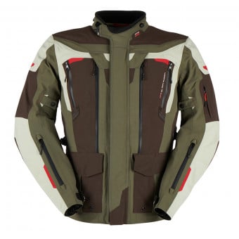 Veste Moto Furygan Voyager 3C Coffee Pearl Kaki