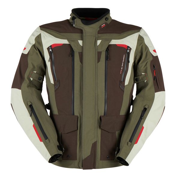 Veste Moto Furygan Voyager 3C Coffee Pearl Kaki Veste Moto Furygan Voyager 3C Coffee Pearl Kaki