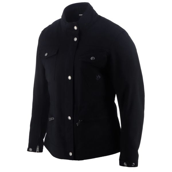 Helstons Mohave Coton Canvas Black