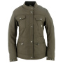 Veste Moto Helstons Mohave Coton Canvas Kaki