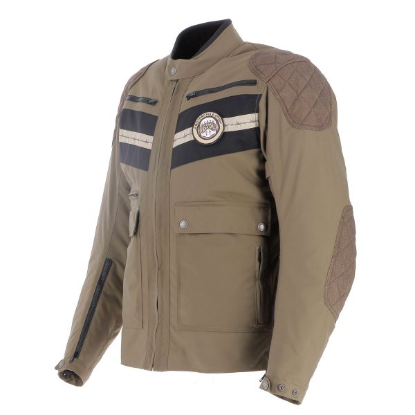 Blouson Moto Helstons Sand Kaki