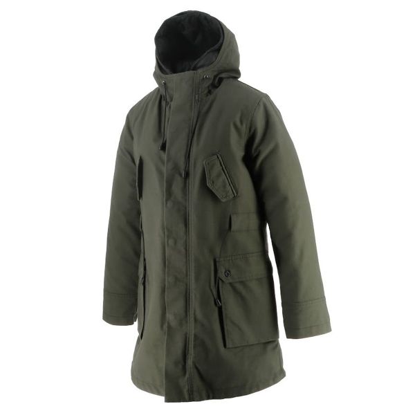 Helstons Scooter Coton Canvas Kaki