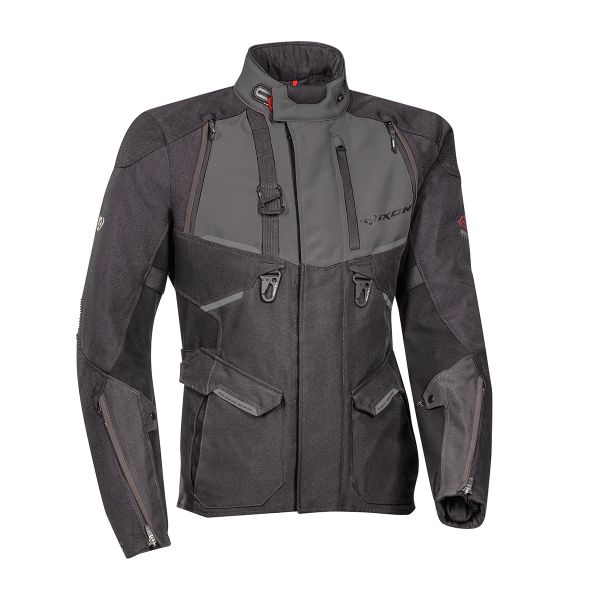 Veste Moto Ixon Eddas Black Anthracite