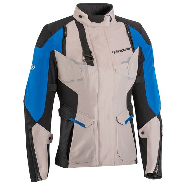 Veste Moto Ixon Eddas Lady Grege Blue Black