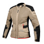 Veste Moto Ixon M-Njord Lady Sand Black Red
