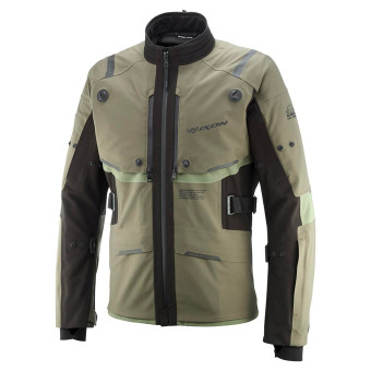 Veste Moto Ixon M-Skeid Kaki Black