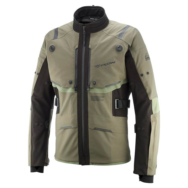 Veste Moto Ixon M-Skeid Kaki Black Veste Moto Ixon M-Skeid Kaki Black