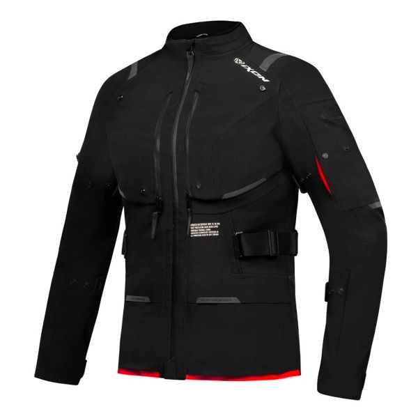 Veste Moto Ixon M-Skeid Lady Black Bright Red Veste Moto Ixon M-Skeid Lady Black Bright Red
