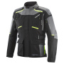 Veste Moto Ixon Midgard Black Grey Bright Yellow