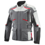 Veste Moto Ixon Midgard Grey Black Red