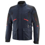 Veste Moto Ixon Midgard Navy Red