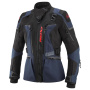 Veste Moto Ixon Odin Lady Navy Black Red