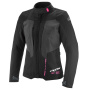 Veste Moto Ixon Tyr Lady Black Anthracite Bright Pink