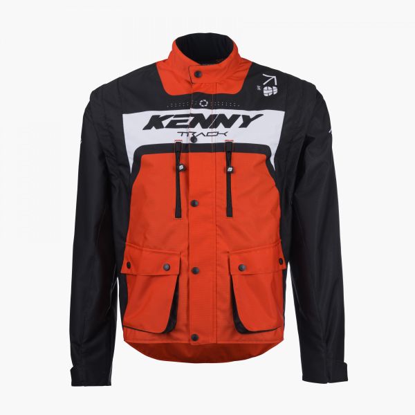 Veste Moto Kenny Track Jacket Orange
