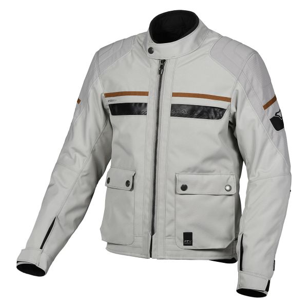Veste Moto Macna Signal Light Grey Veste Moto Macna Signal Light Grey