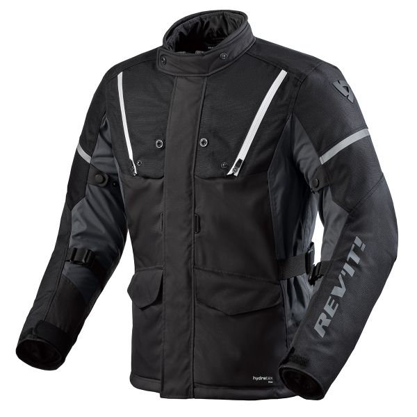 Veste Moto REV'IT Horizon 3 H2O Black White
