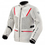 Veste Moto REV'IT Levante 2 H2O Silver
