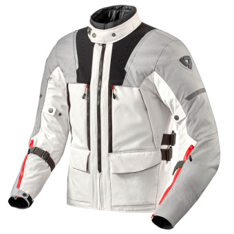Veste Moto REV'IT Offtrack 2 H2O Light Gris Argent
