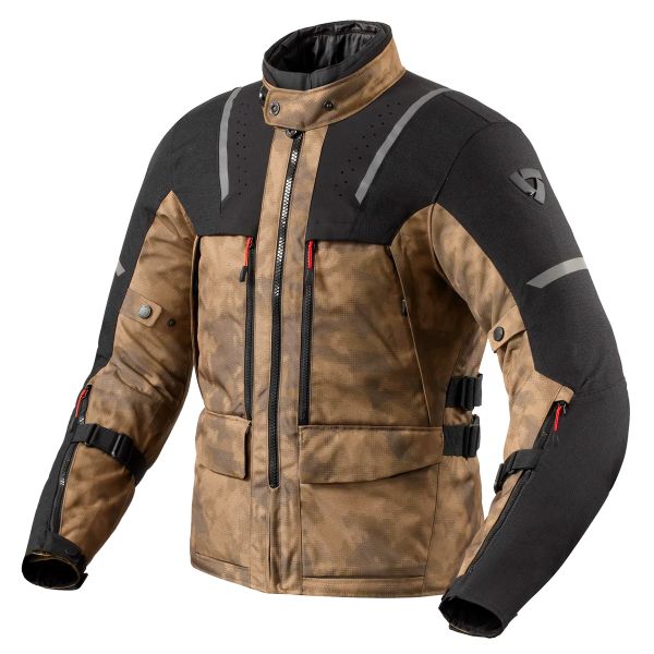 Veste Moto REV'IT Offtrack 2 H2O Noir Marron