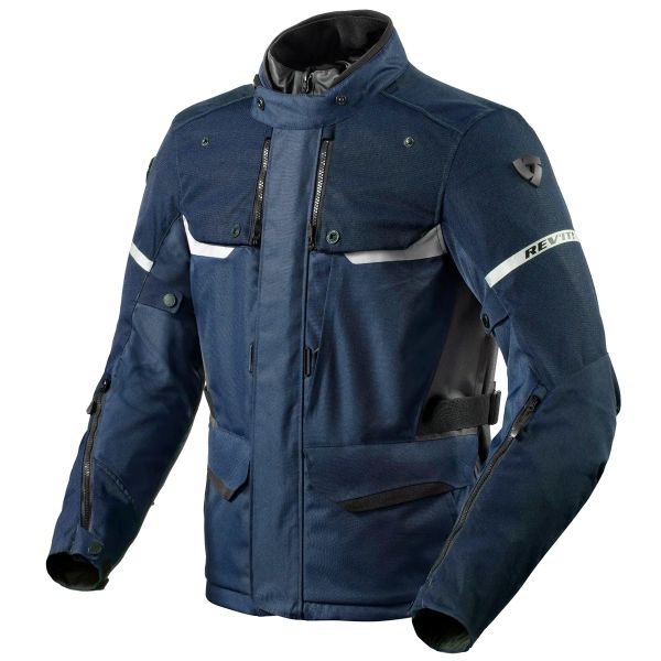 Veste Moto REV'IT Outback 4 H2O Bleu Bleu