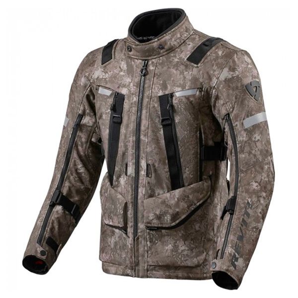 Veste Moto REV'IT Sand 4 H2O Camo Marron Veste Moto REV'IT Sand 4 H2O Camo Marron
