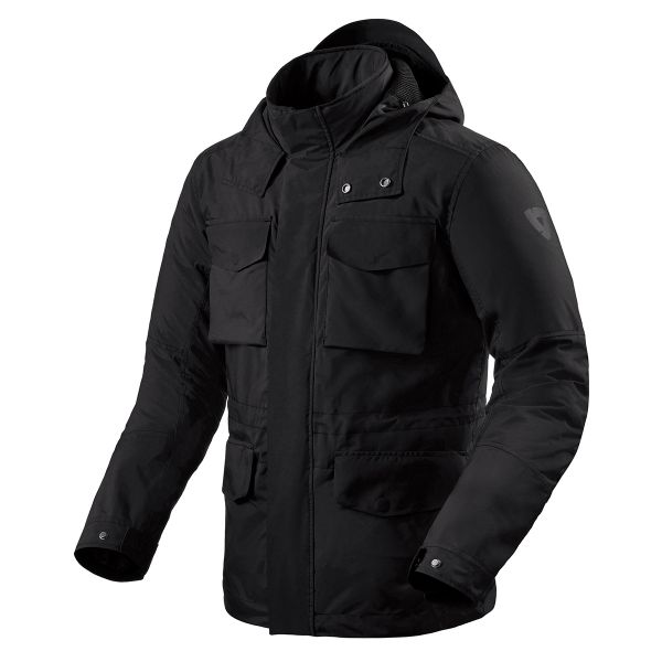 Veste Moto REV'IT Triomphe 2 H2O Black Veste Moto REV'IT Triomphe 2 H2O Black