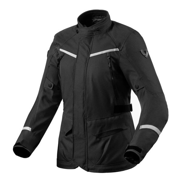Veste Moto REV'IT Voltiac 3 H2O Ladies Noir Argent