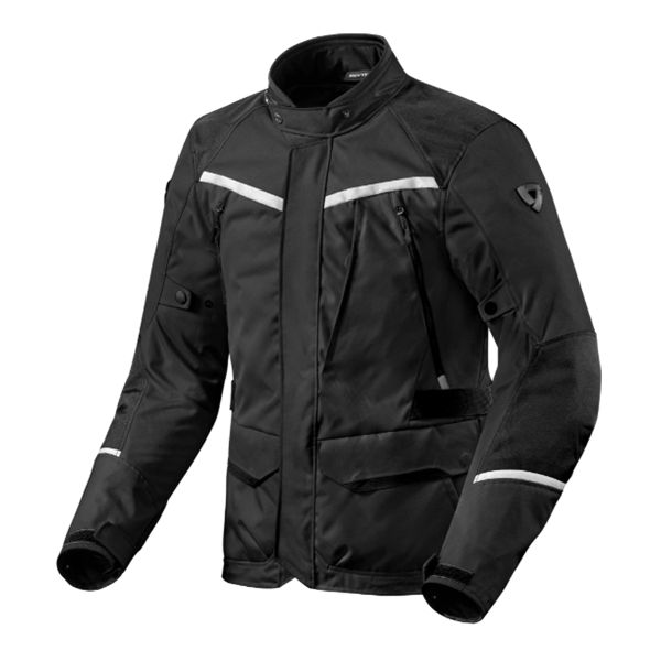 Veste Moto REV'IT Voltiac 3 H2O Noir Argent Veste Moto REV'IT Voltiac 3 H2O Noir Argent