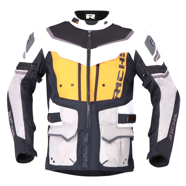 Veste Moto Richa Infinity 2 Adventure Grey Orange Veste Moto Richa Infinity 2 Adventure Grey Orange