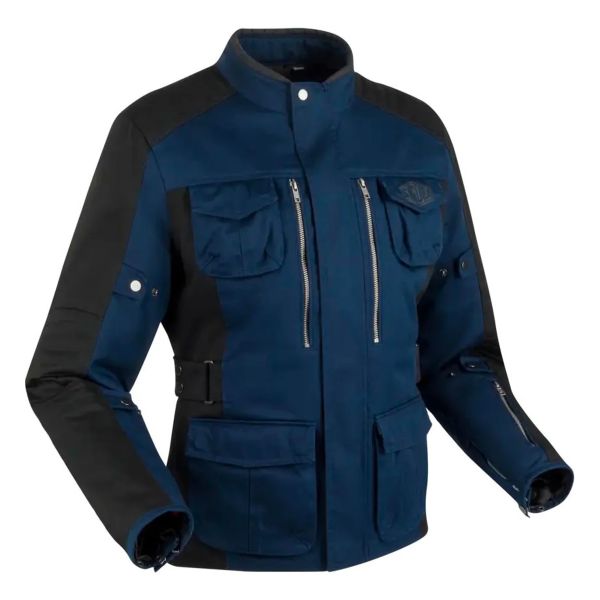 Veste Moto Segura Bora Navy Black Veste Moto Segura Bora Navy Black
