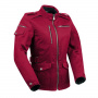 Veste Moto Segura Lady Leyton Burgundy
