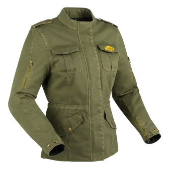 Veste Moto Segura Lady Tabata Kaki
