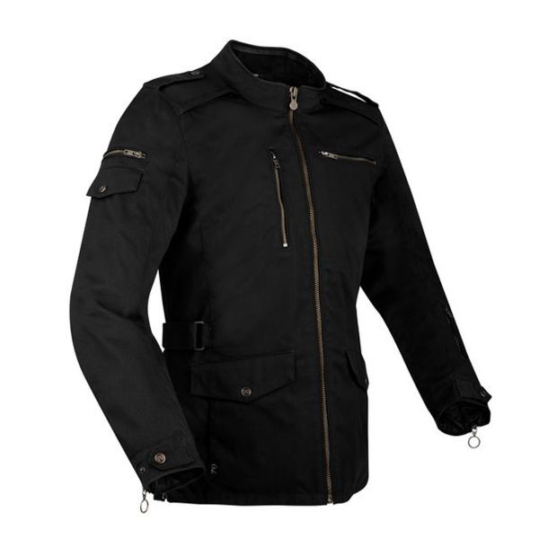 Veste Moto Segura Leyton Black