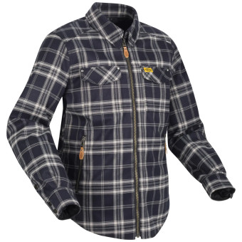 Veste Moto Segura Surchemise Traffic Blanc Marine