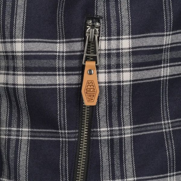 Segura Surchemise Traffic Blanc Marine