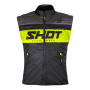 Veste Moto SHOT Bodywarmer Lite Black Neon Yellow