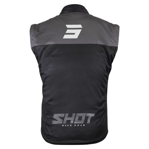 SHOT Bodywarmer Lite Black White
