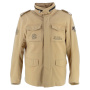 Veste Moto Von Dutch Section Coton Canvas Kaki