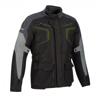 Veste Moto Bering Winnipeg Black Grey Fluo