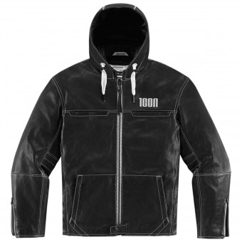 Blouson Moto ICON 1000 Hood Black
