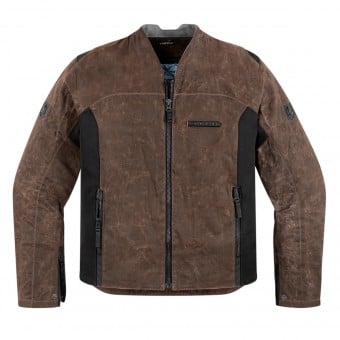 Blouson Moto ICON 1000 Oildale Brown