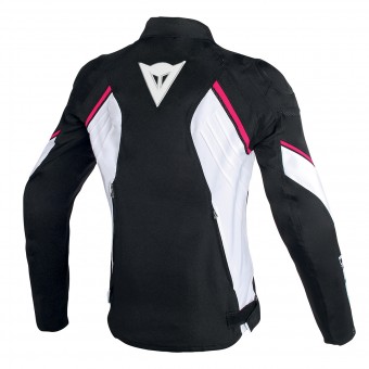Dainese Avro D2 Lady Tex Black White Fuxia