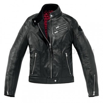 Blouson Moto Spidi Cafe Race Noir