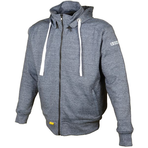 Blouson Moto Booster Hoodie Kevlar Core Navy Blue Blouson Moto Booster Hoodie Kevlar Core Navy Blue