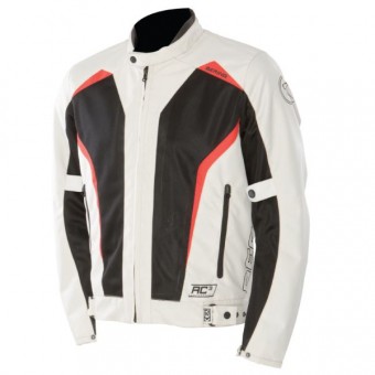 Blouson Moto Bering Keers Noir Beige