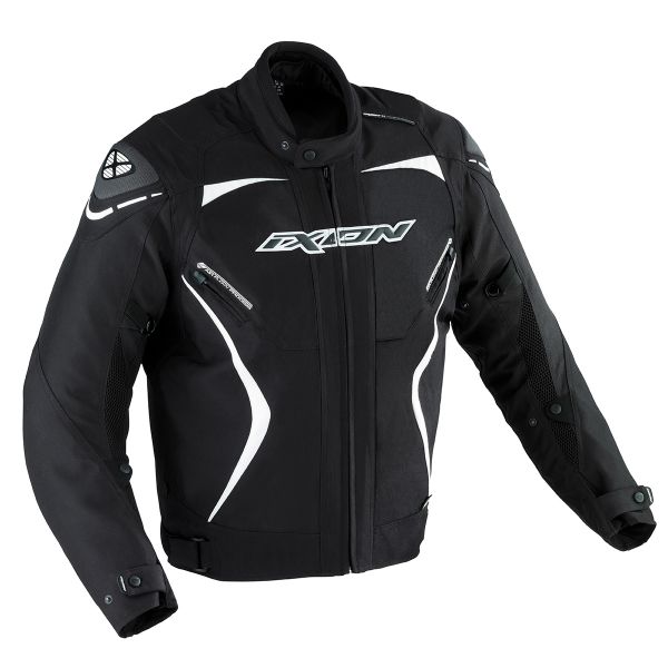 Blouson Moto Ixon Oxygen HP Noir Blanc