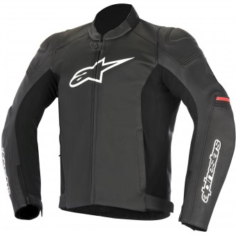 Blouson Moto Alpinestars SP-1 Leather Black Red Blouson Moto Alpinestars SP-1 Leather Black Red