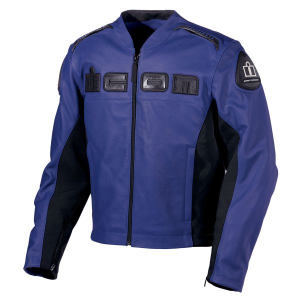 ICON Accelerant Jacket Blue